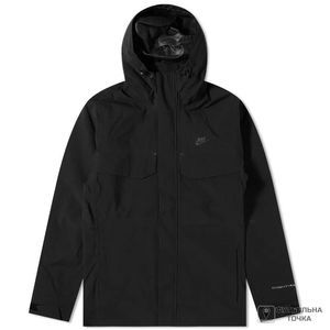 Nike Storm Fit ADV M65 Shell Jacket Mens Large Black Sportswear Fitness Coat